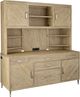 aspenhome® Maddox Biscotti Credenza Desk and Hutch-0