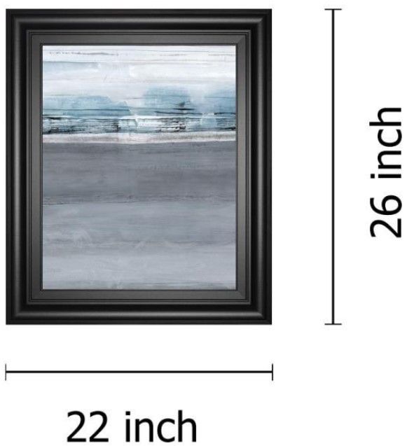 Classy Living Sims Snowy Tracks 22" Wall Art-2