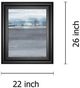 Classy Living Sims Snowy Tracks 22" Wall Art-2