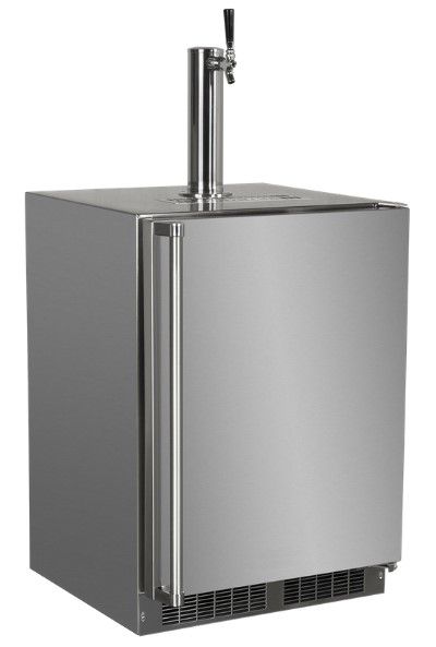 Marvel 5.7 Cu. Ft..Ft. Stainless Steel Outdoor Kegerator-0