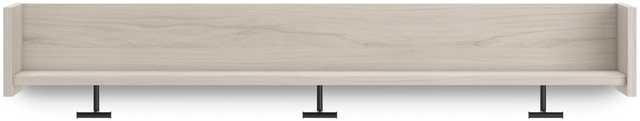 Signature Design by Ashley® Socalle Light Natural Wall Mounted Coat Rack with Shelf-1