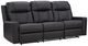 Benchcraft® Mackmenville Carbon Manual Reclining Sofa-0