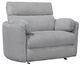 Parker House® Radius 2-Piece XL Mega Gray Extra Wide Power Glider Recliner Set-4