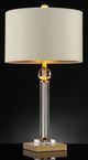 Furniture of America® Charis Gold/Ivory Table Lamp-1