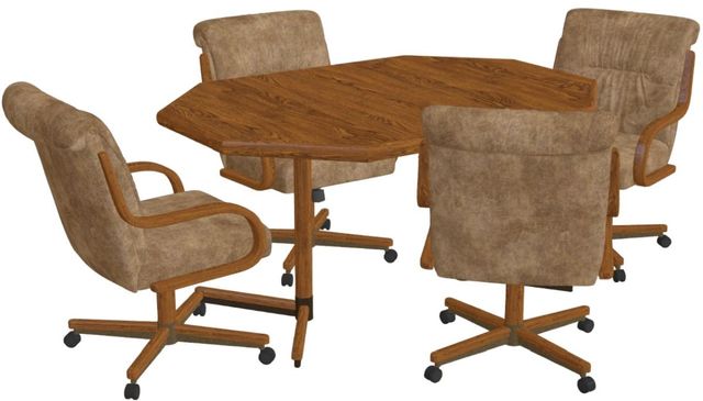 Chromcraft™ Customizable Denton Carlisle 5-Piece Dining Set-0