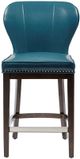 Olliix by Madison Park Blue/Brown Hilton Counter Stool-1