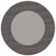Telescope Casual 3F4Y Boardwalk Rustic Top Aluminum 42" Outdoor Fire Table with Warm Gray Base-4