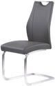 Armen Living Bravo 2-Piece Gray Dining Chair-2