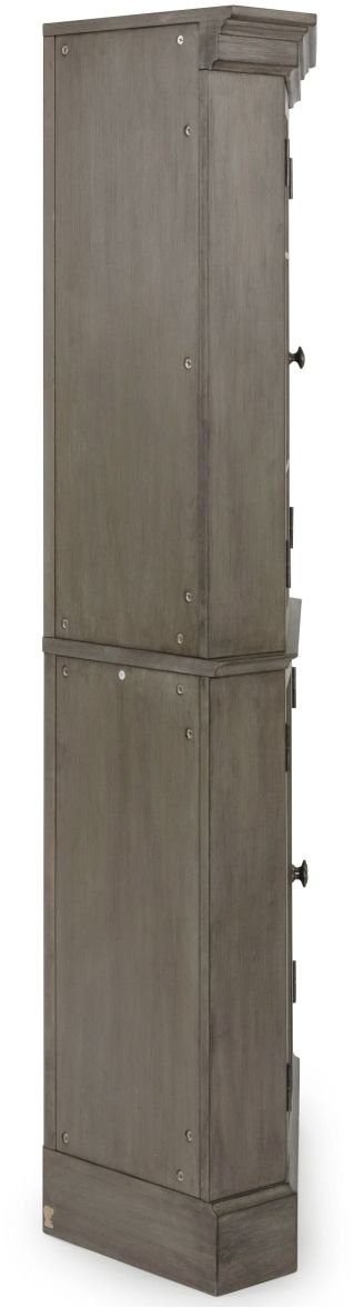 homestyles® Mountain Lodge Gray Corner Cabinet-2