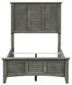 Homelegance® Garcia Gray Twin Panel Bed-4