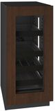U-Line®  Seamless Collection 15" 2.8 Cu. Ft. Panel Ready Beverage Center with Glass Door-2
