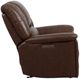 Flexsteel® Meet Your Perfect Match Plush Tavern Brown Power Gliding Recliner with Power Headrest and Lumbar-2