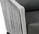 CabanaCoast® Customizable Gambrel Synthetic Fiber Outdoor Dining Chair with Back Cushion-3
