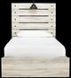 Signature Design by Ashley® Cambeck Whitewash Youth Twin 2-Drawer Storage Panel Bed-2