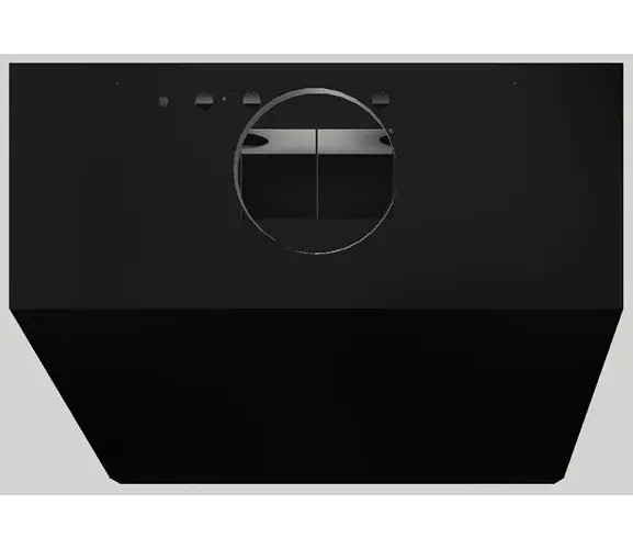 Vent-A-Hood® 36" Black Wall Hood-1