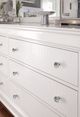 Global Furniture USA Pompei Metallic White Dresser-2