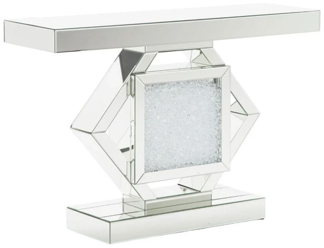 Michael Amini® Montreal™ Mirrored Rectangular Console Table-0