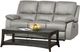 Titus Furniture Light Grey Recliner Sofa-0