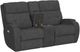 Flexsteel® Customizable Strait Power Reclining Loveseat with Console and Power Headrests-5