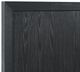 Elements International Versailles Contemporary Black Queen Panel Bed-3