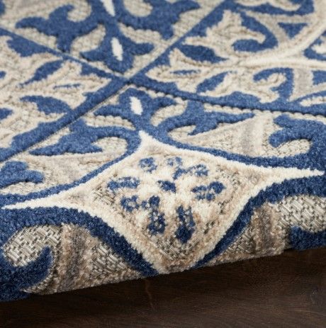 Nourison Home™ Aloha Beige 5'x8' Style 68 Indoor/Outdoor Area Rug-3