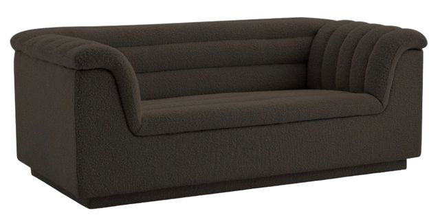 Meridian Furniture Cascade Brown Loveseat-0