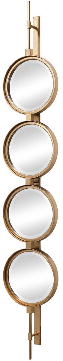 Uttermost® Button Gold Mirror-3