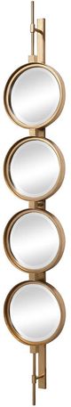 Uttermost® Button Gold Mirror-3