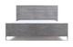 VIG Furniture Modrest Charlene 4-Piece Gray/Stainless Steel Eastern King Bedroom Set-3