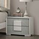 Furniture of America® Lincolt 4-Piece Stone Gray/White Wash Queen Bedroom Set-2
