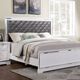Furniture of America® Winterthur Dark Gray 5-Piece Queen Panel Bed Set-1