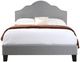 Emerald Home Madison Light Gray Queen Upholstered Panel Bed-4