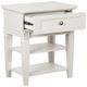 Magnussen Home® Willowbrook Egg Shell White Open Nightstand-3