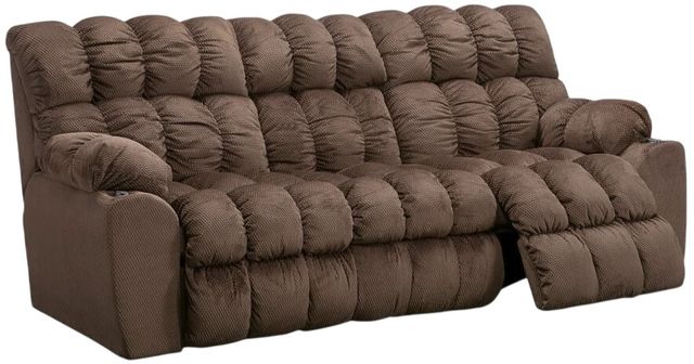 Franklin™ Brayden Alibaba Umber 89'' Manual Reclining Sofa-1