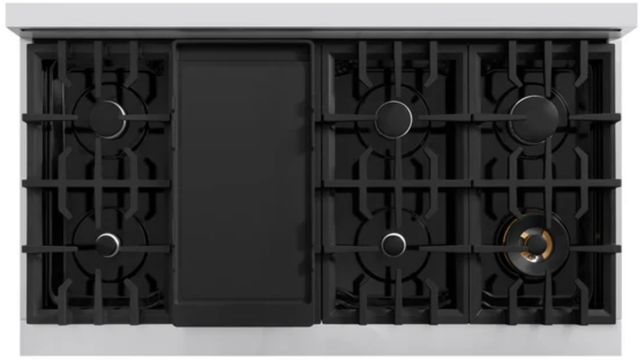 ZLINE Classic 48" Stainless Steel Gas Rangetop with Griddle-2