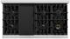 ZLINE Classic 48" Stainless Steel Gas Rangetop with Griddle-2
