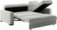 Luonto® Furniture Elliot 2-Piece Lea/Smoked Birch Queen Sleeper Sectional and Chaise-0