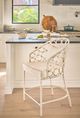 Universal Explore Home™ Weekender Coastal Living Home Pebble Sea Salt Counter Stool-1
