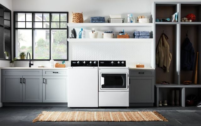 Maytag® White Top Load Laundry Pair-11
