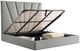 Michael Amini® Rose King Lift Up Storage Bed-4