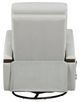 Homelegance® Margot Smoke Manual Swivel Glider Reclining Chair-4