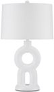 Currey & Company Ciambella White Table Lamp-2
