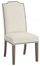 Fairfield® Customizable Entree Dining Empire Tall Back Dining Chair with Mica Legs-0