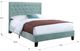 Emerald Home Amelia Light Blue California King Upholstered Panel Bed-2