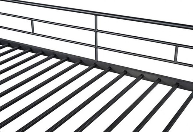 Furniture of America® Myles Black Twin Loft Bed-2