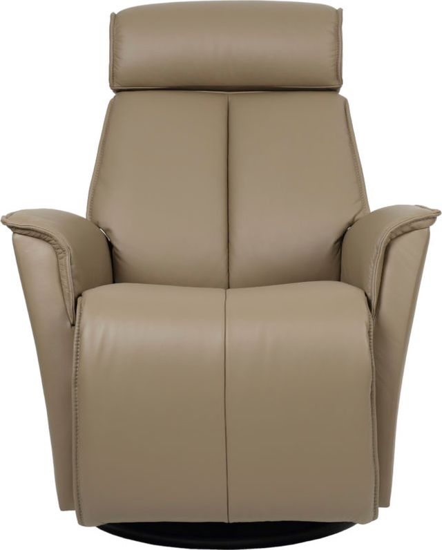 Fjords® Relax Venice Nougat Large Dual Motion Swivel Recliner-2