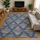 Dalyn™ Rug Company Kenner KN2 Navy 5'x8' Area Rug-1
