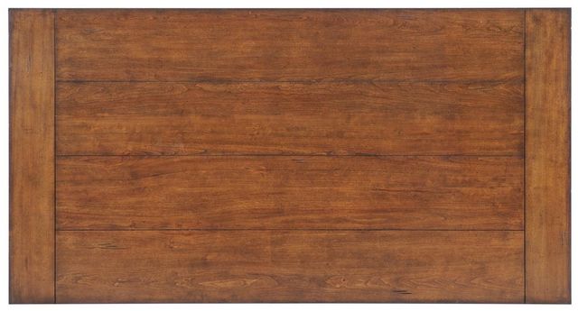 Legacy Classic Fenmore Distressed Cherry Counter Table with Dark Mocha Base-2