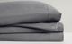 Olliix by Clean Spaces Charcoal Infused Charcoal California King Solid Microfiber sheet set-1