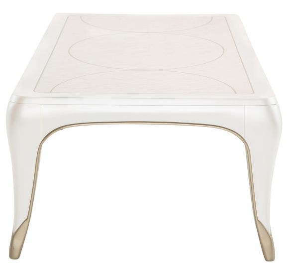 Michael Amini® London Place Creamy Pearl Cocktail Table-3